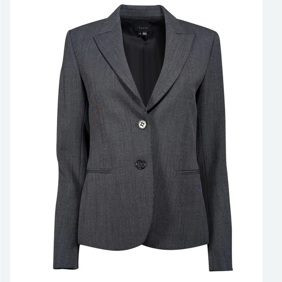 Theory Nichelle blazer Classic Gray Blazer - Picture 3 of 16